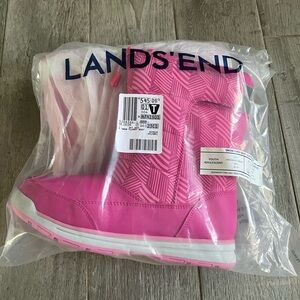 Land’s End Girl’s Snow Boots Youth Size 7